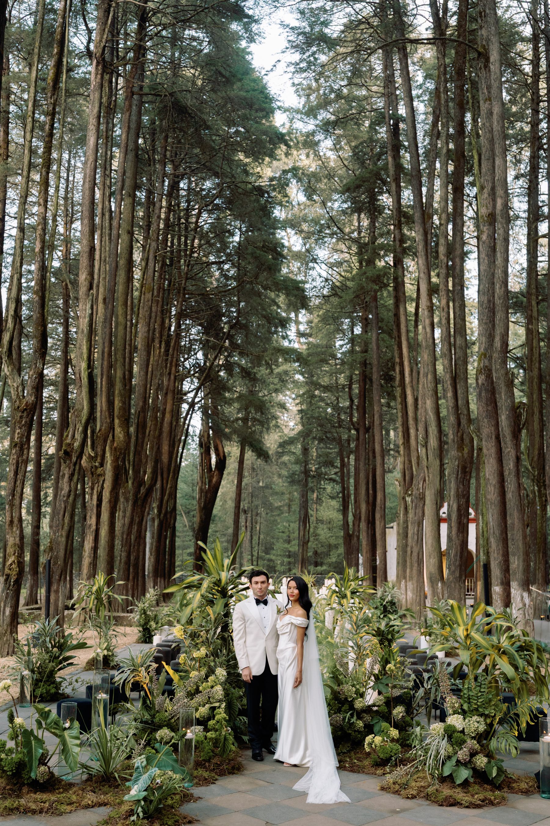 From Bali to a Decaying Mexican Convent: Farihin &amp; Ryder's Wedding at Ex Convento Desierto de los Leones photo