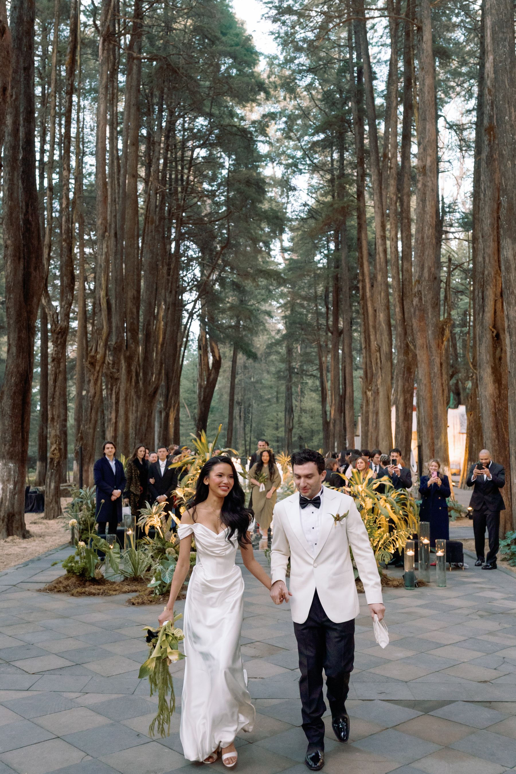 From Bali to a Decaying Mexican Convent: Farihin &amp; Ryder's Wedding at Ex Convento Desierto de los Leones photo
