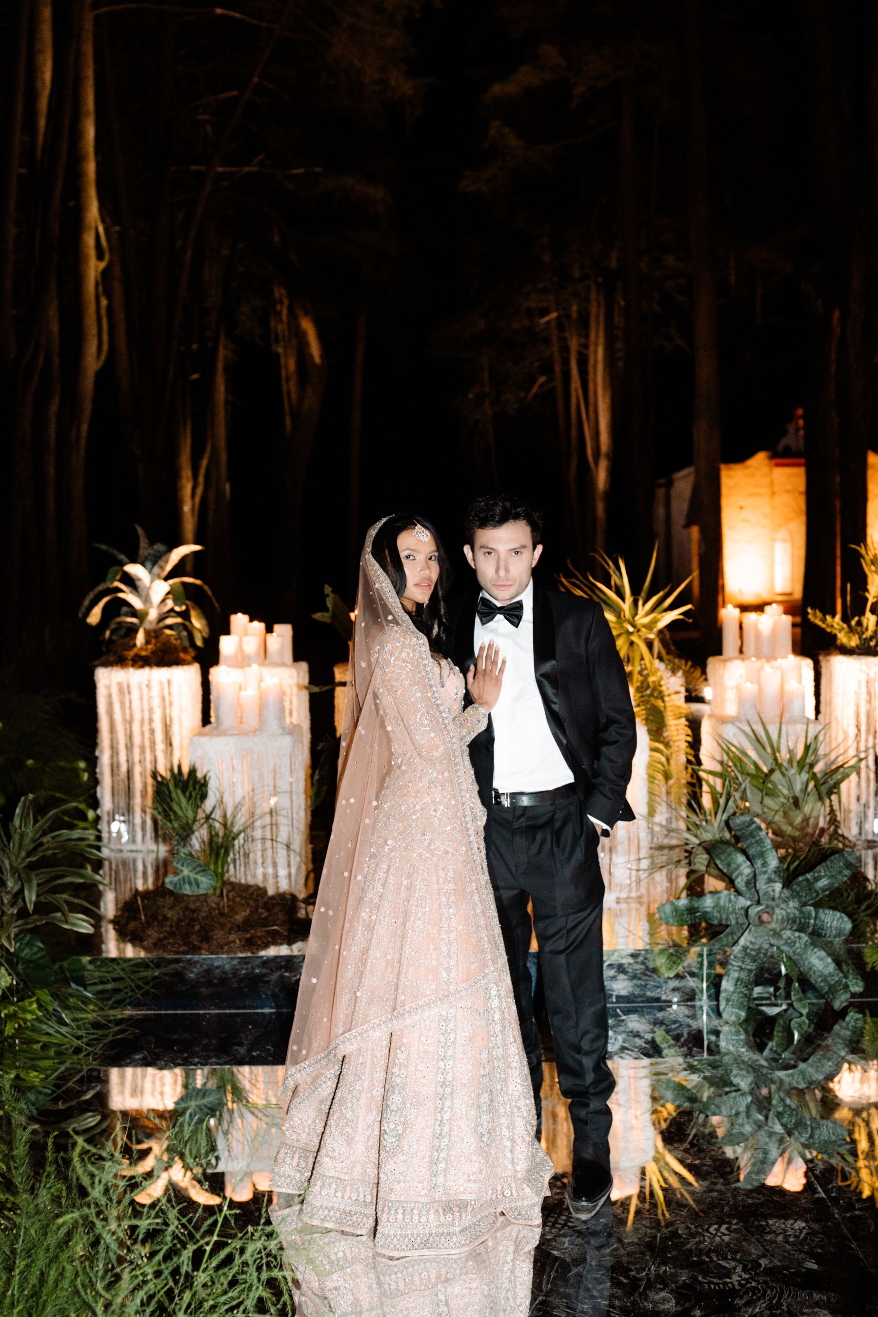 From Bali to a Decaying Mexican Convent: Farihin &amp; Ryder's Wedding at Ex Convento Desierto de los Leones photo