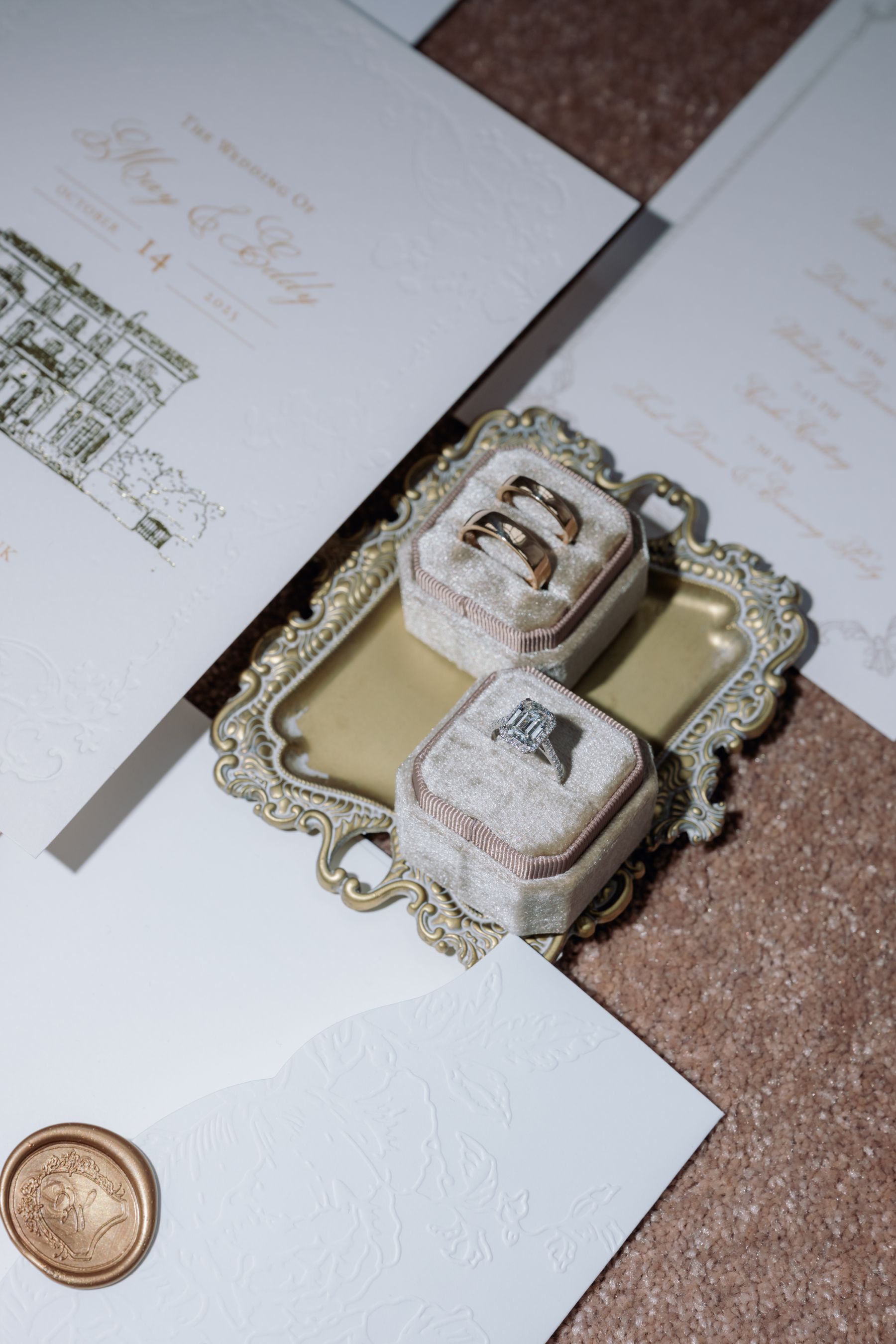 From Burma to the UK With Love: May &amp; Eddy's Rare Mogok Ruby Wedding at Hedsor House photo