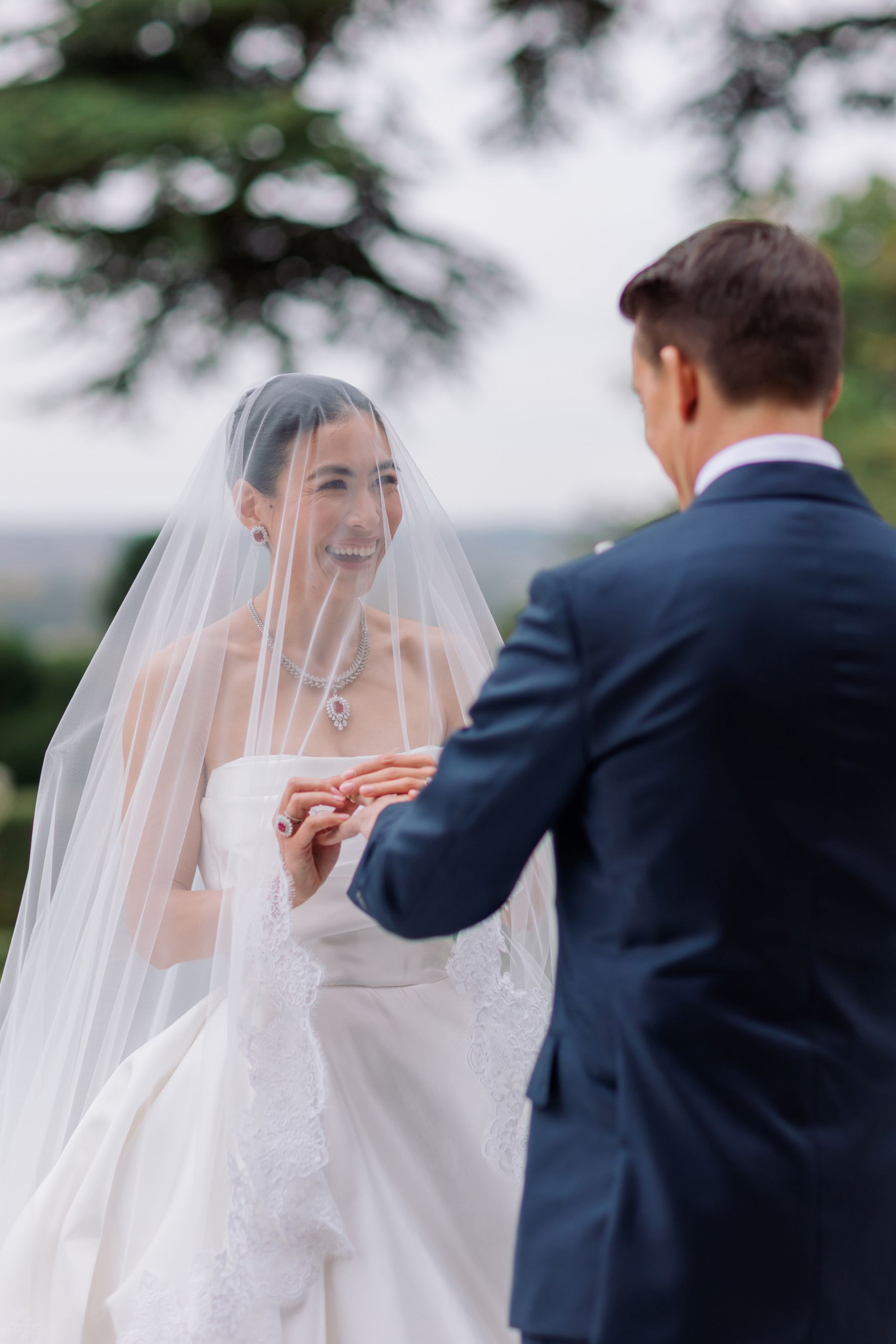 From Burma to the UK With Love: May &amp; Eddy's Rare Mogok Ruby Wedding at Hedsor House photo
