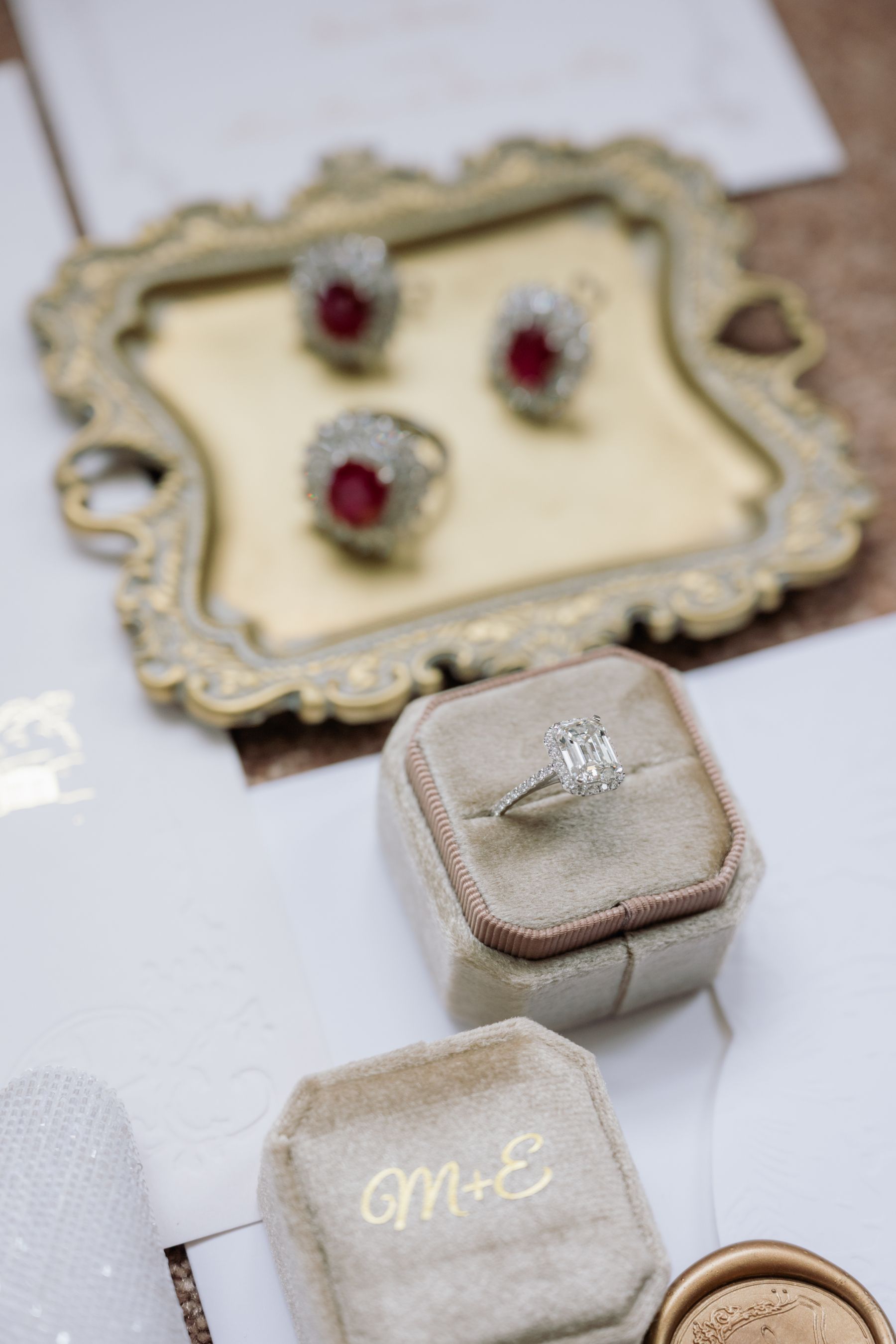 From Burma to the UK With Love: May &amp; Eddy's Rare Mogok Ruby Wedding at Hedsor House photo