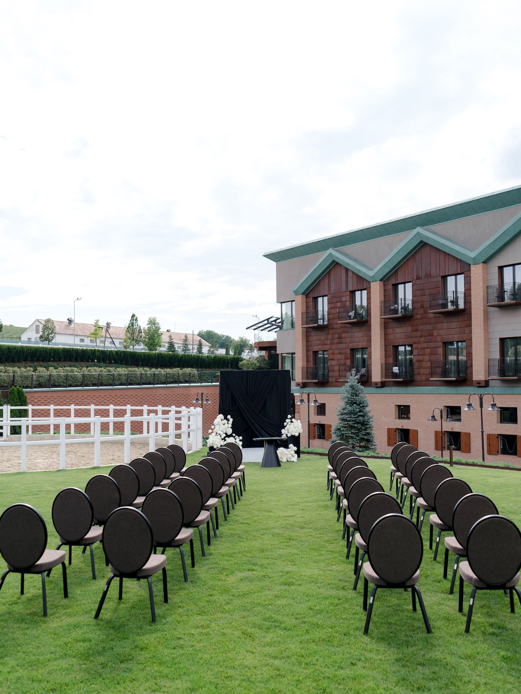 Black Details, Two Horses, and a Bride Who Planned It All Herself: Andreea &amp; Bela's Wedding at Issa Resort photo
