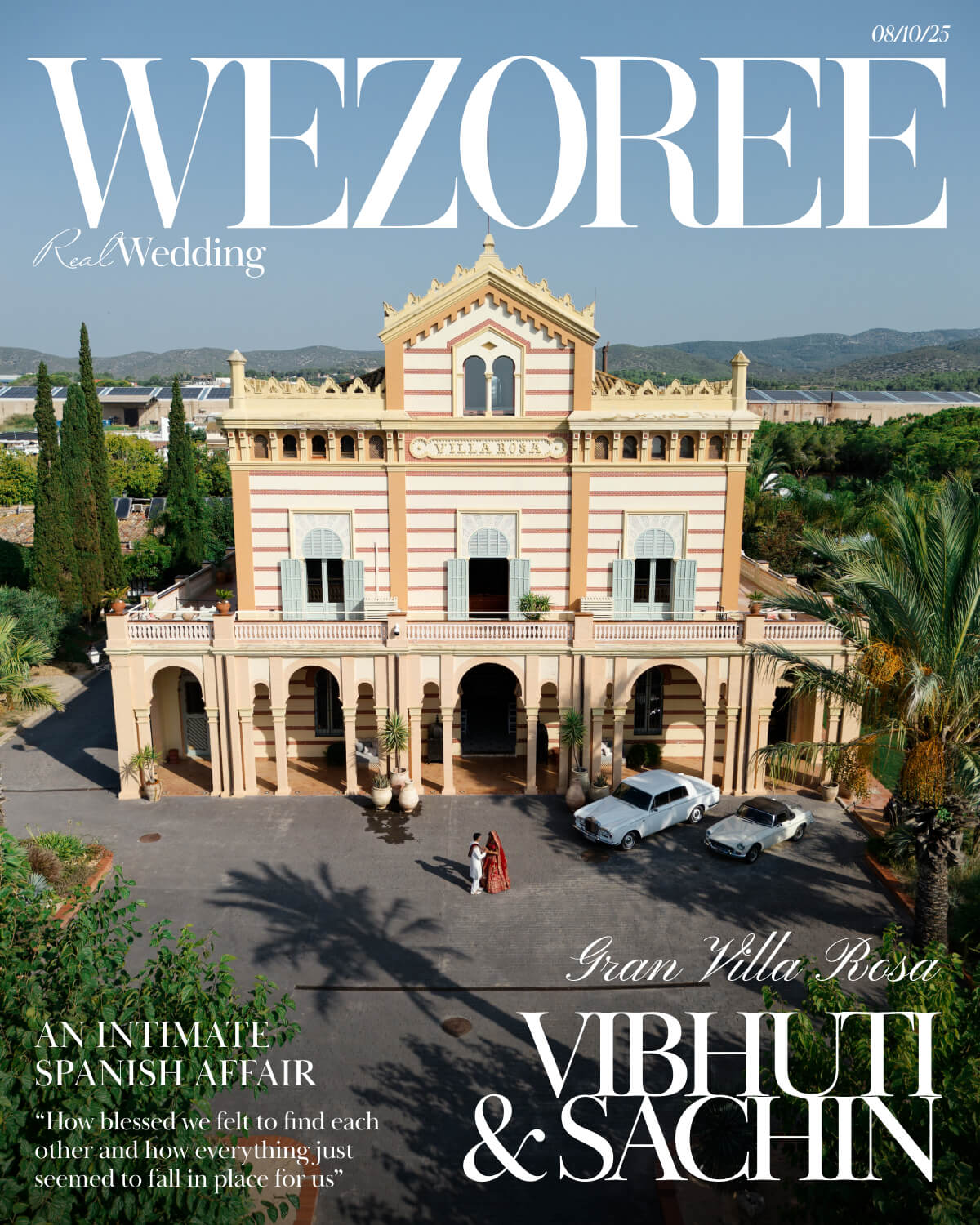 An Intimate Spanish Affair: Vibhuti & Sachin's 15-Guest Destination Wedding at Gran Villa Rosa photo