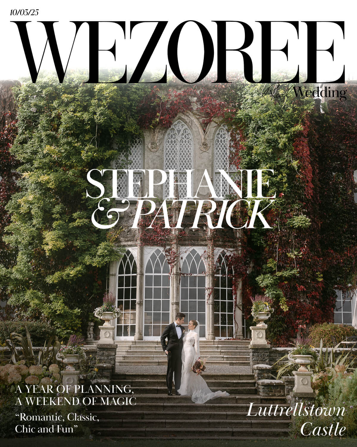 A Year of Planning, A Weekend of Magic: Stephanie & Patrick's Wedding at Luttrellstown Castle photo