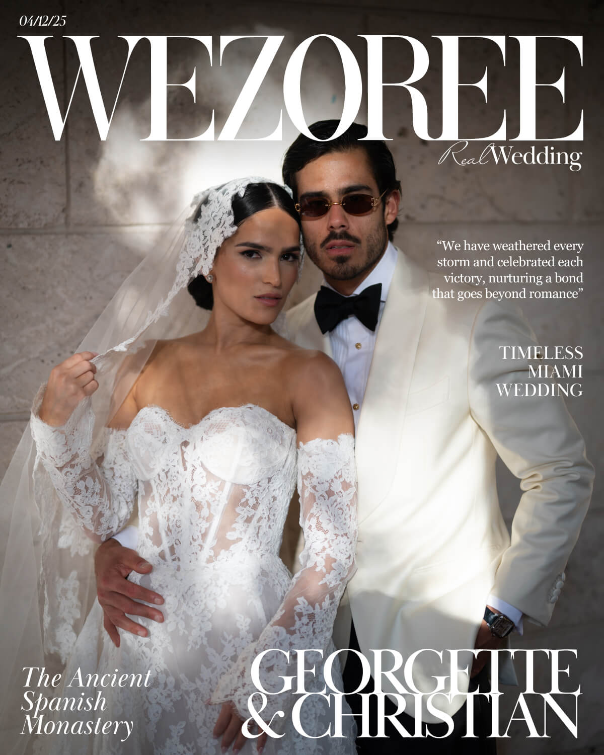 Georgette & Christian's Timeless Miami Wedding at The Ancient Spanish Monastery photo