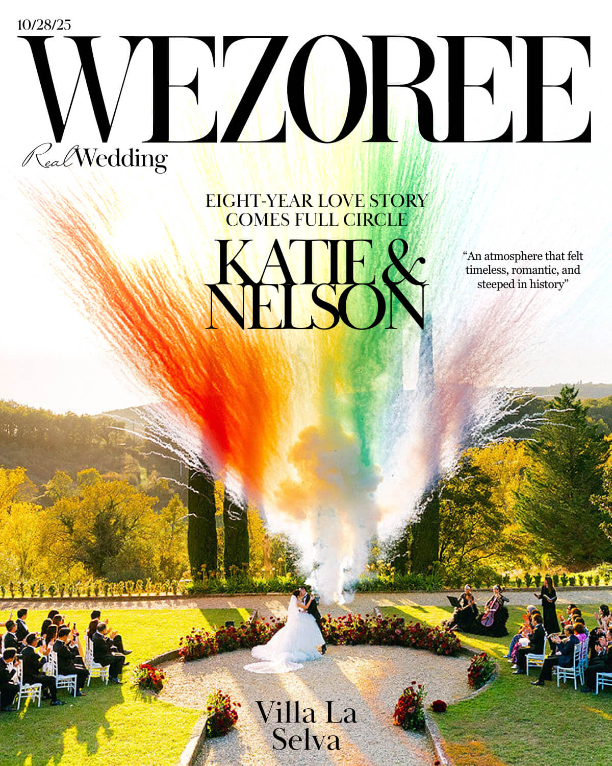 Wedding at Villa La Selva: Katie & Nelson's Eight-Year Love Story Comes Full Circle photo