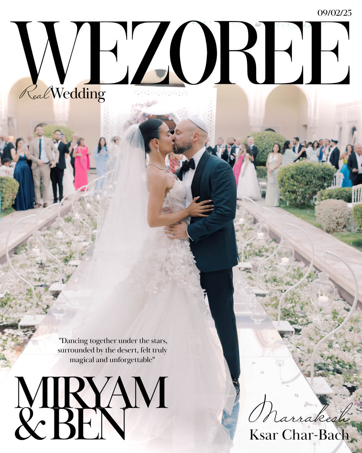 Miryam & Ben's Enchanting Marrakesh Wedding at Ksar Char-Bagh photo