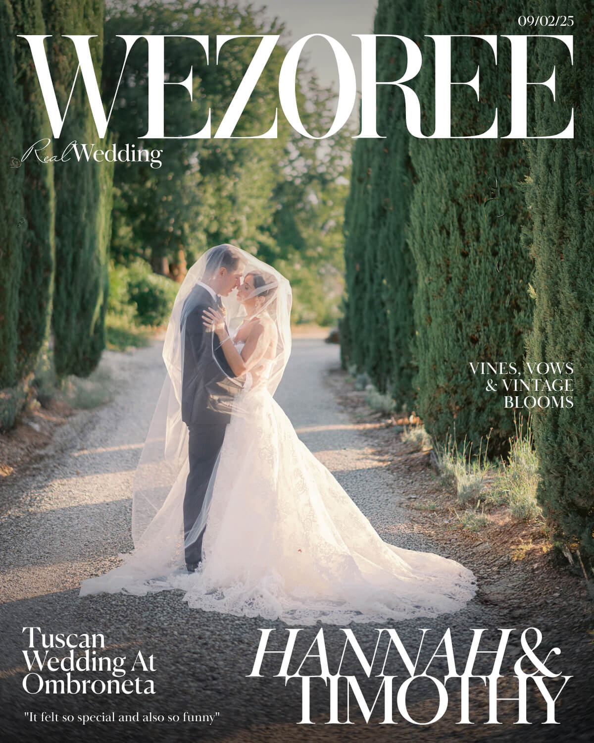 Vines, Vows & Vintage Blooms: Hannah & Timothy's Tuscan Wedding at Ombroneta photo