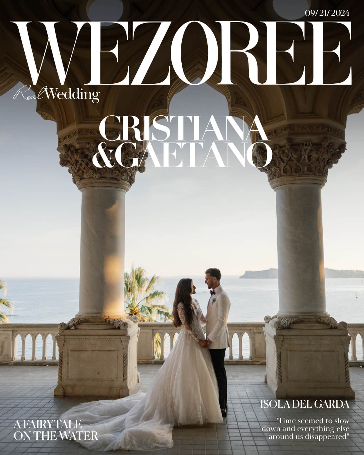 A Fairytale on the Water: Cristiana & Gaetano’s Wedding at Isola del Garda photo