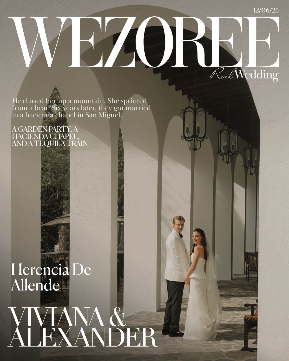 A Garden Party, a Hacienda Chapel, and a Tequila Train: Viviana & Alex's Wedding at Herencia de Allende photo