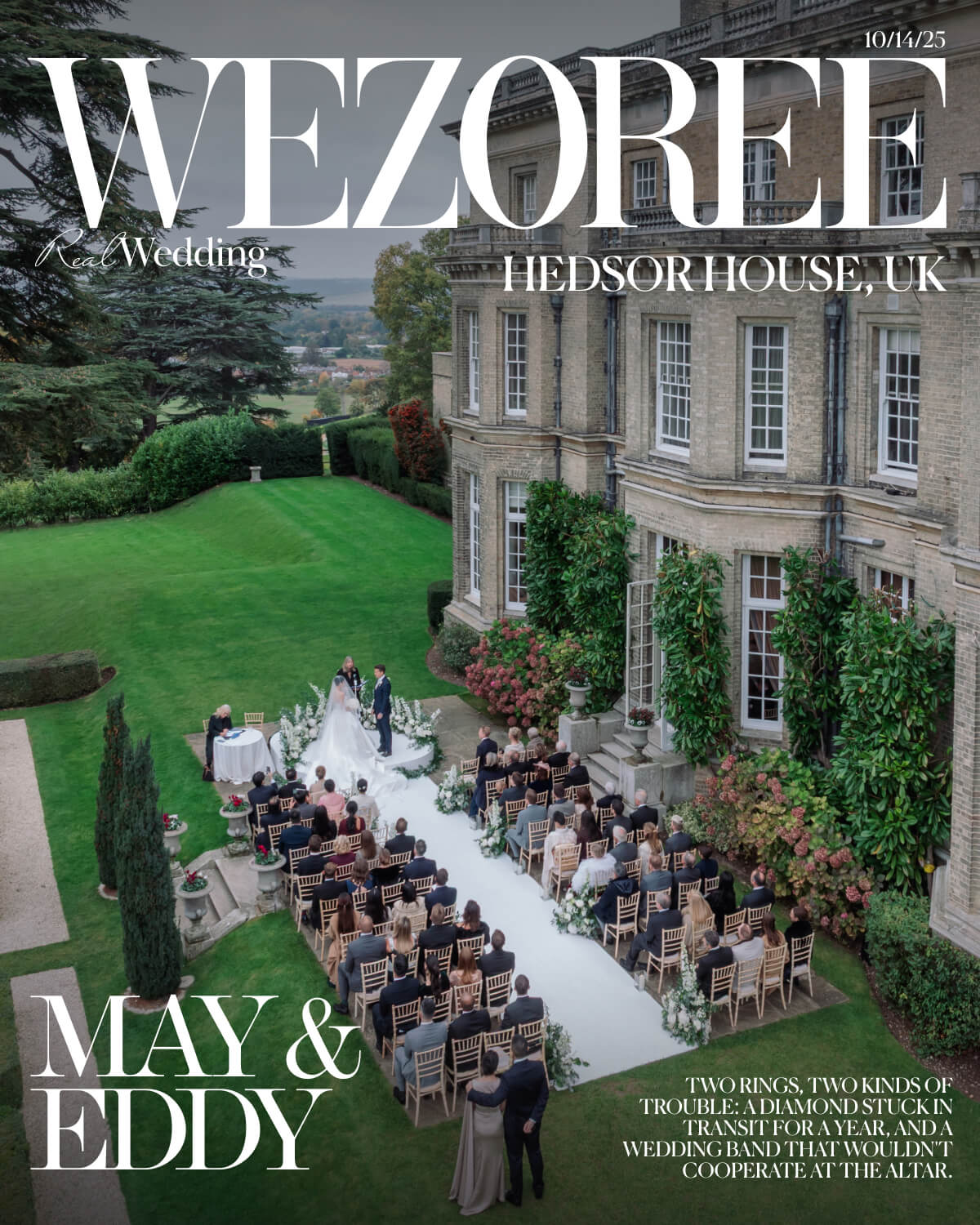 From Burma to the UK With Love: May & Eddy's Rare Mogok Ruby Wedding at Hedsor House photo