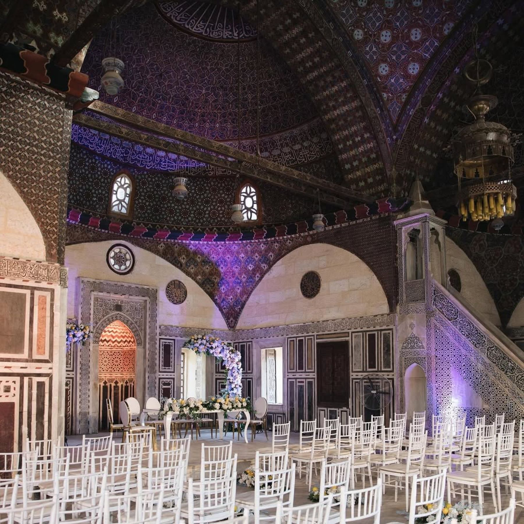 Photo inspiration: Luxury Penthouse Wedding Venue Cairo Reference: Salah Al Din Citadel Wedding Venue In Cairo Portfolio