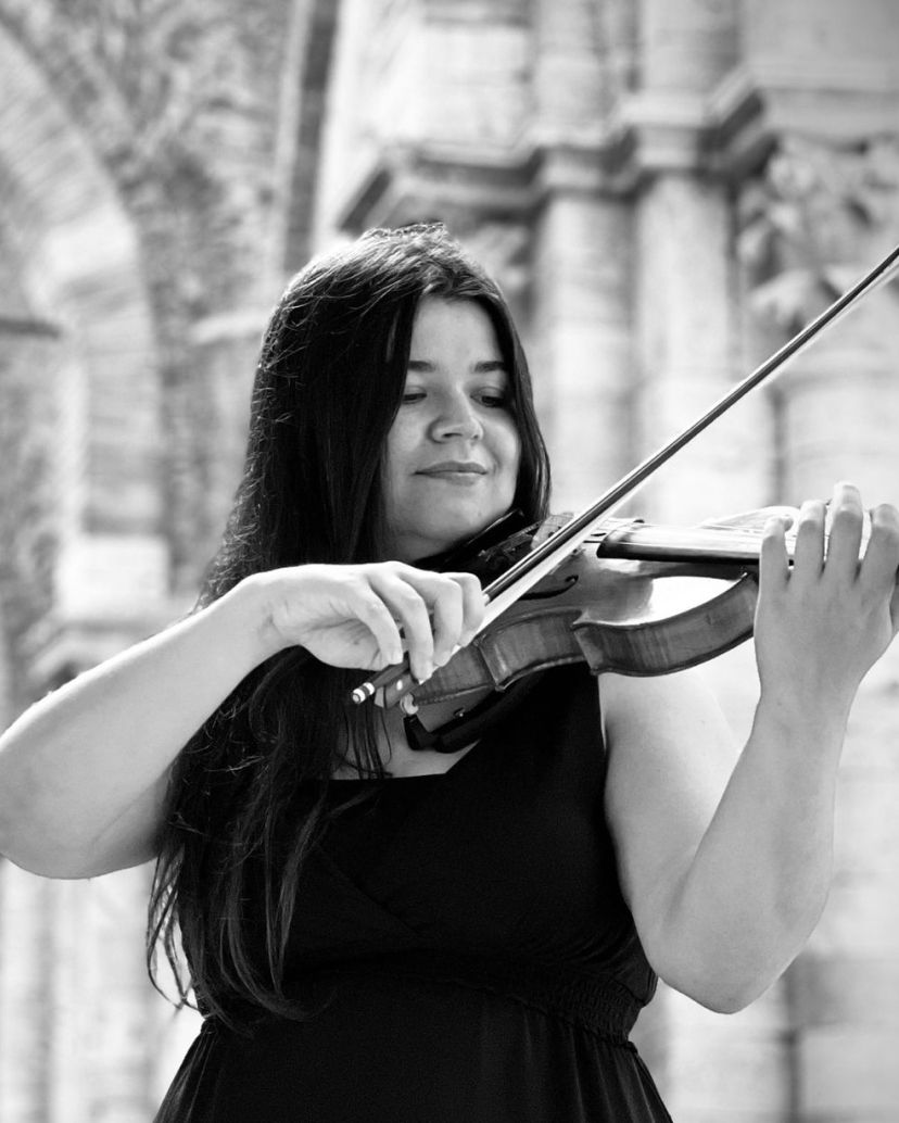 Francesca Violin Wedding Bands