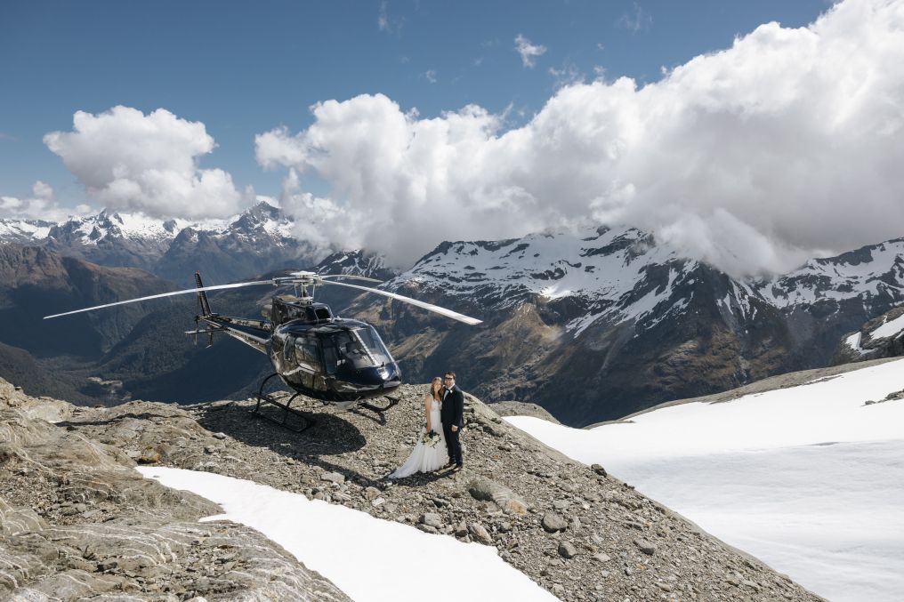Heli Weddings NZ Photographer photo