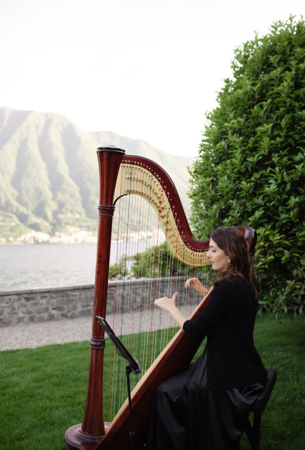 Ambra Canevari harp Music Band photo